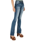 Women's Champagne Leaves Bootcut Jeans