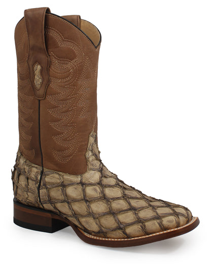 Men's Santiago Western Boots by Los Altos from Skip’s Western Outfitters | LOS-8221072-070-EE