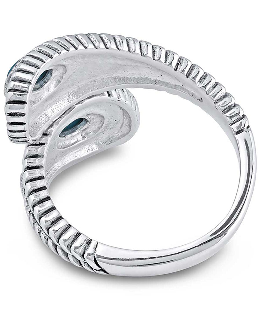 Find The Balance Turquoise Wrap Ring - Rg4753B