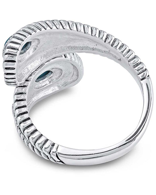 Find The Balance Turquoise Wrap Ring - Rg4753B