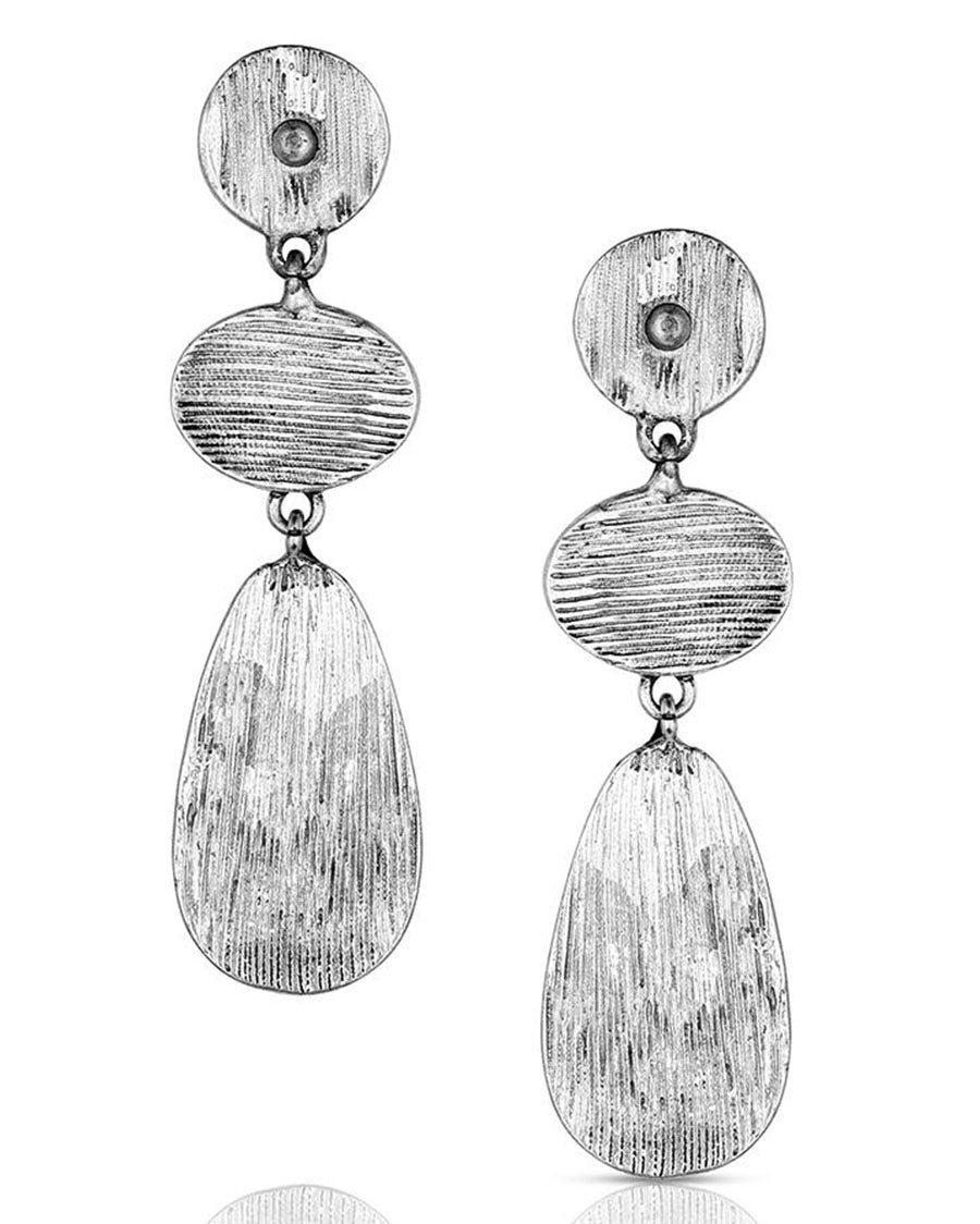 Bold Horizon Turquoise Earrings - Aer6563