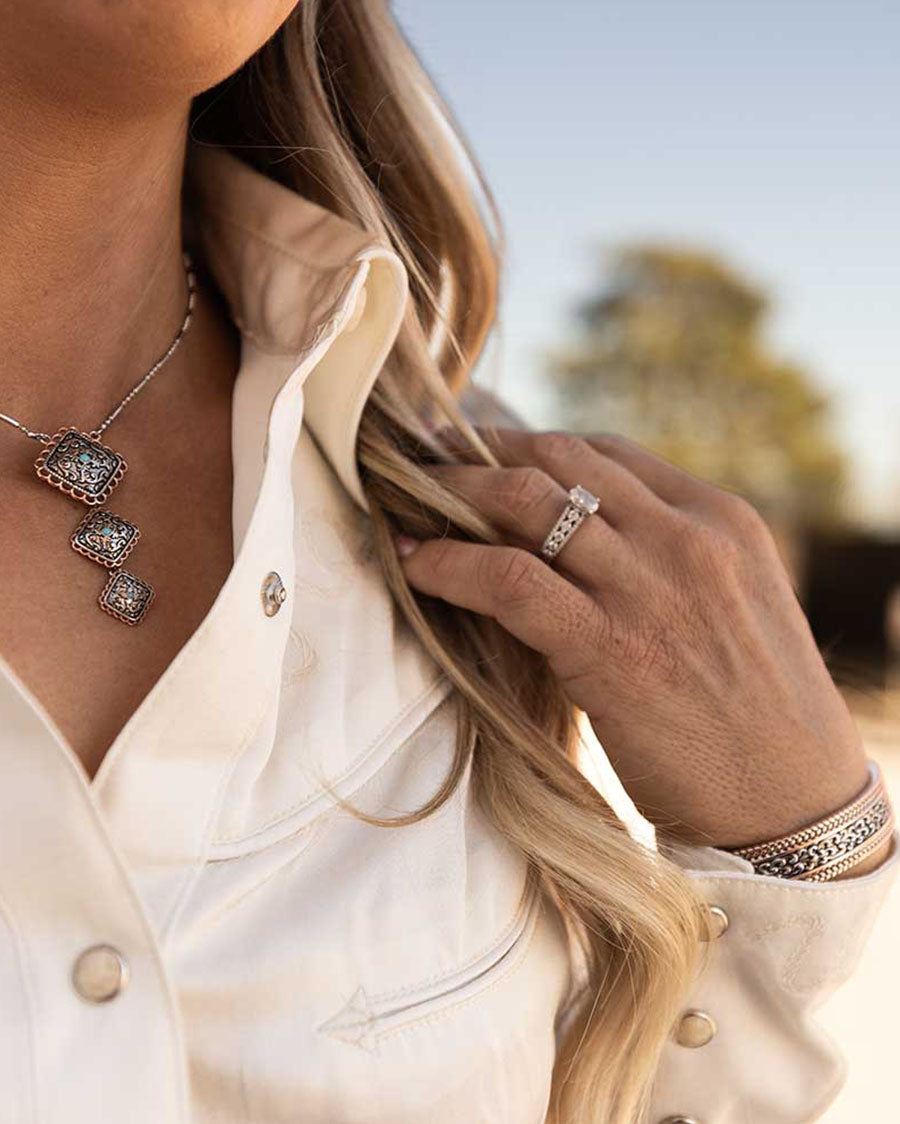 Western Ember Cuff Bracelet - Bc6525