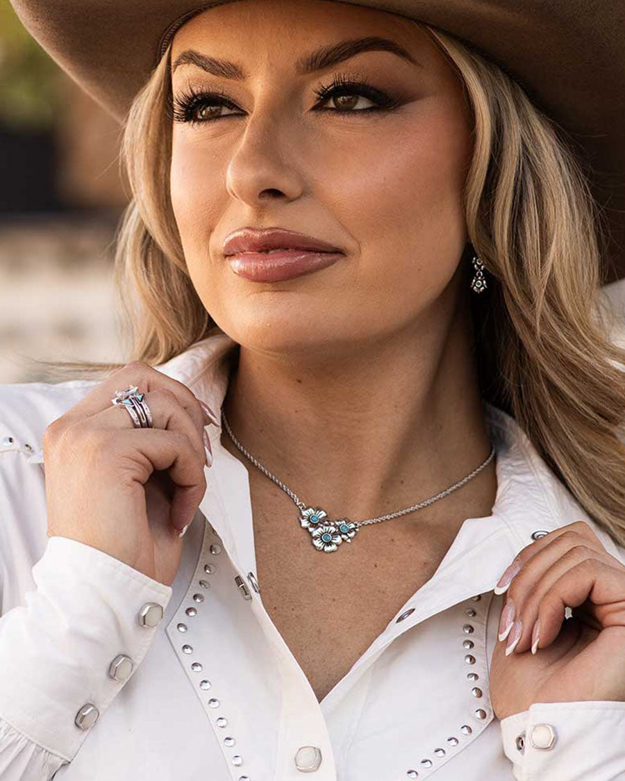 Montana Spring Floral Necklace - Nc6548