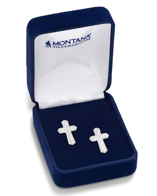 Steadfast Faith Cross Earrings - Er6583