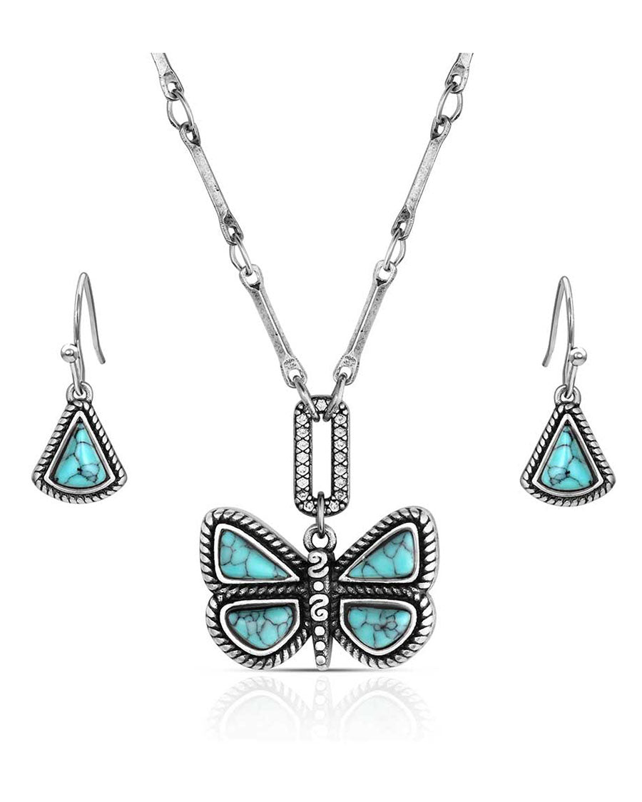 Set Me Free Turquoise Jewelry Set - Js6527