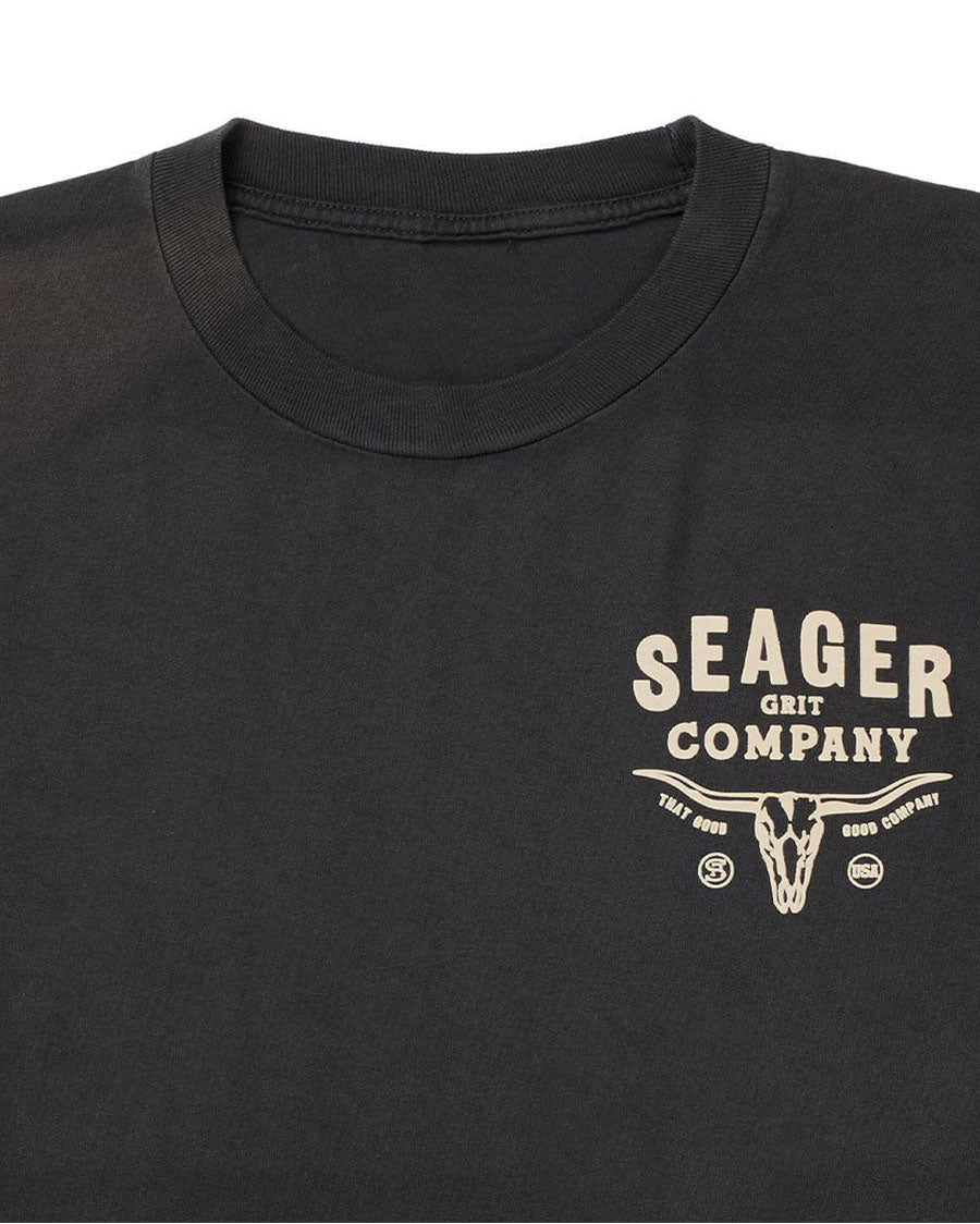 Longhorn Tee - Mth26Lnghpblk