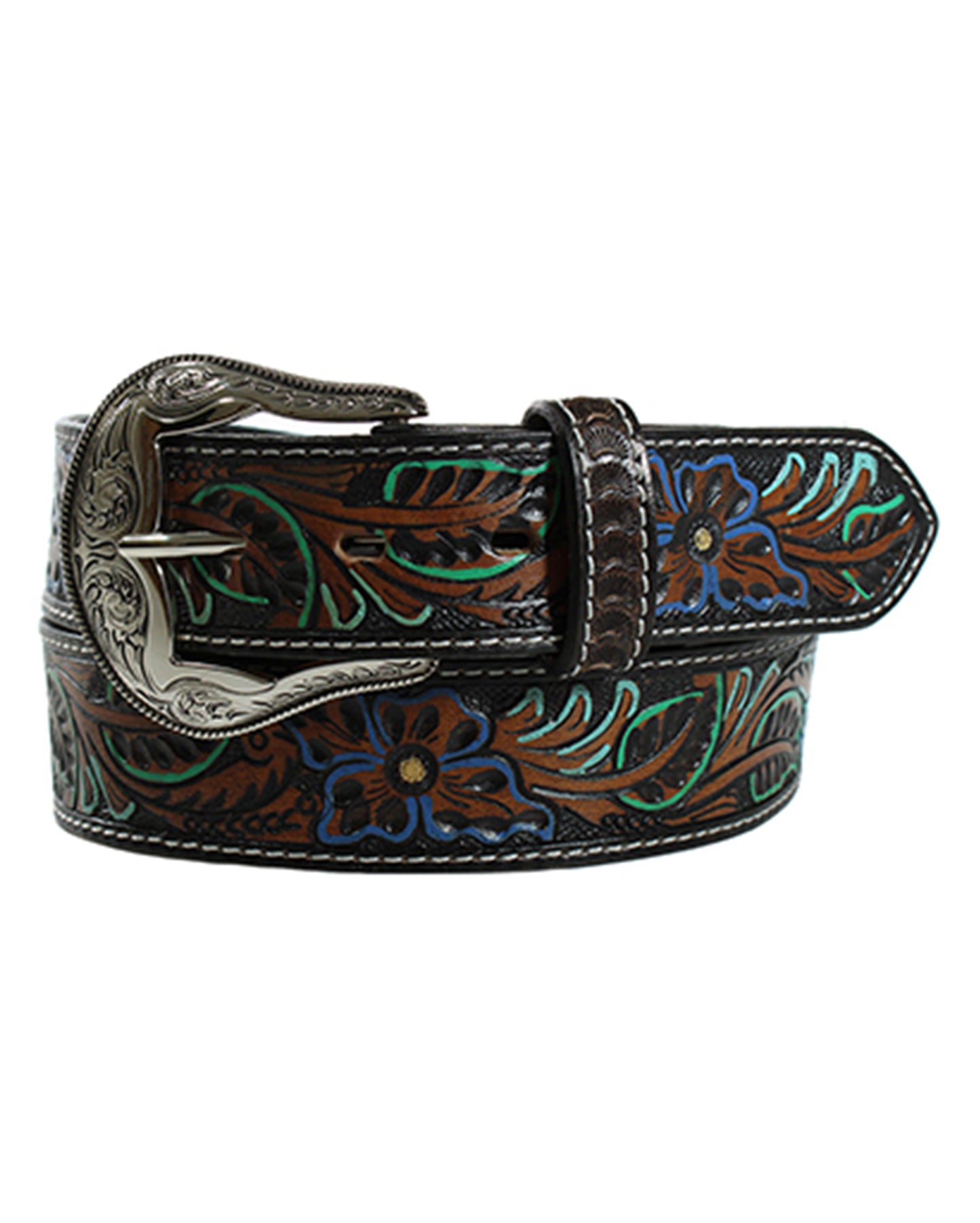 Women's Tooled Belt by Nocona from Skip’s Western Outfitters | MFW-N320004402-L