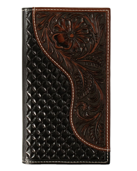 Floral Embossed Rodeo Wallet - N500046702