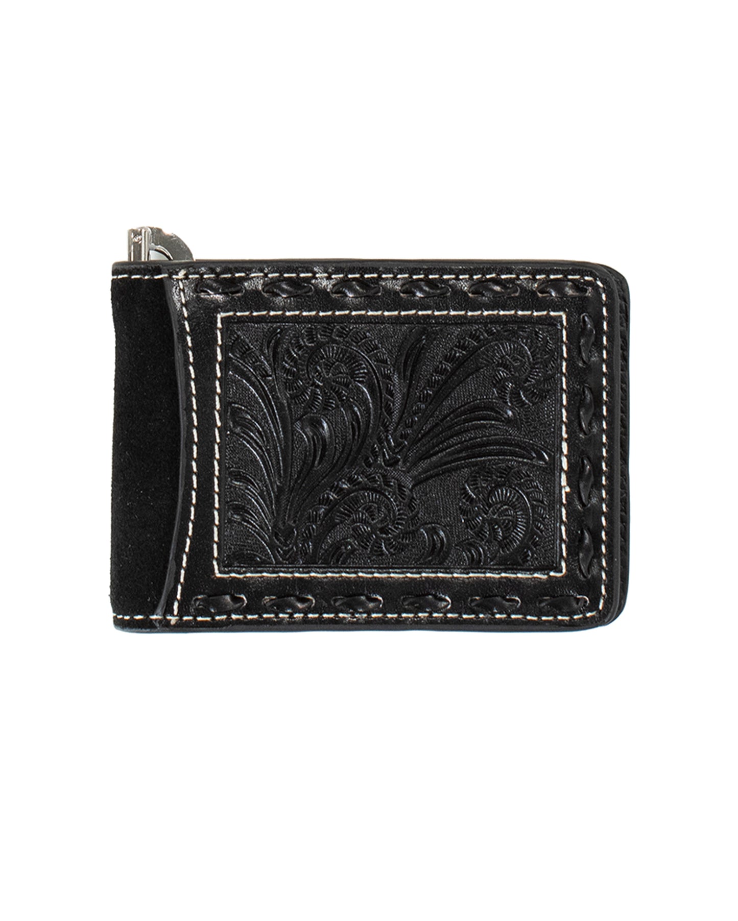 Floral Embossed Money Clip Wallet by Nocona from Skip’s Western Outfitters | MFW-N500047001-O/S