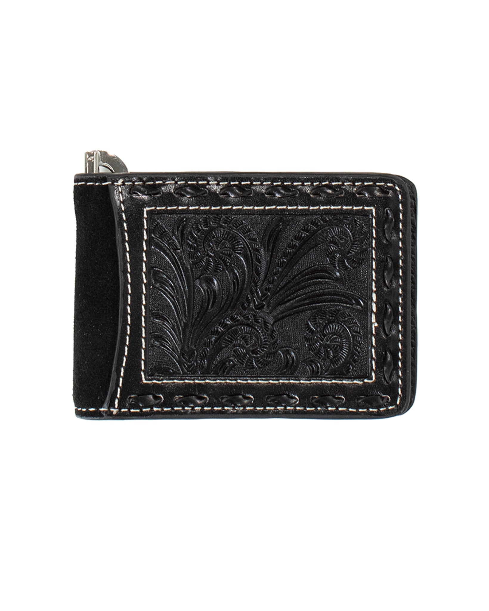 Floral Embossed Money Clip Wallet by Nocona from Skip’s Western Outfitters | MFW-N500047001-O/S