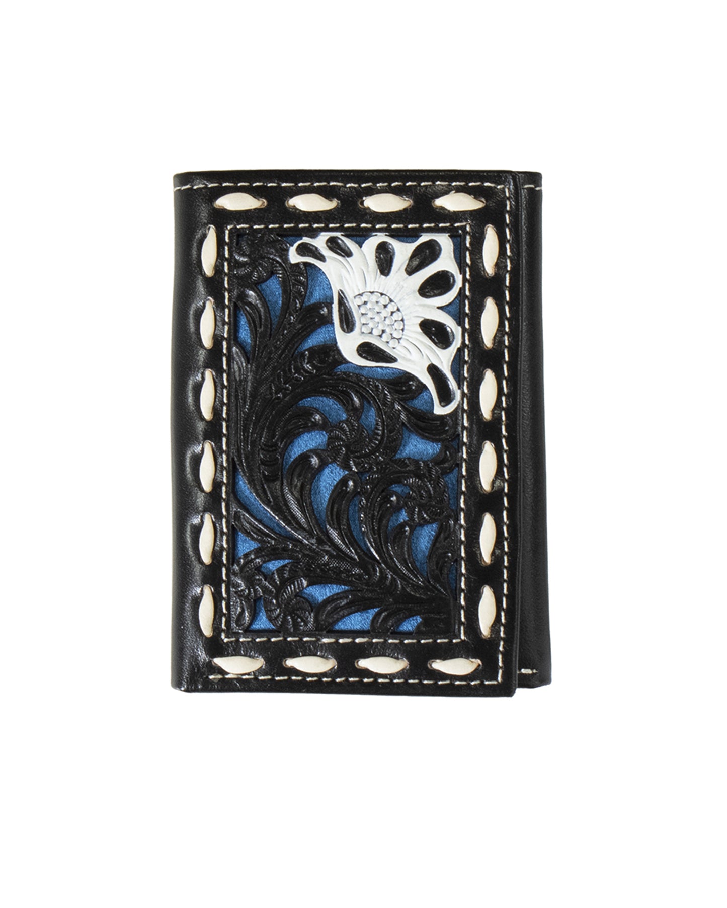 Suede Underlay Trifold Wallet by Nocona from Skip’s Western Outfitters | MFW-N5415227-O/S