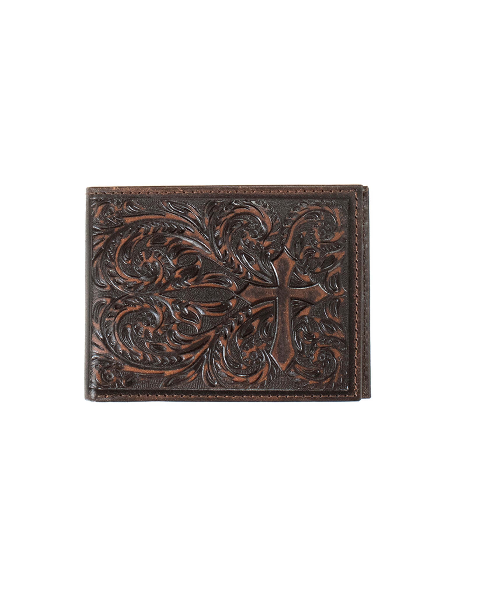 Embossed Scrolling Bifold Wallet by Nocona from Skip’s Western Outfitters | MFW-N5417344-O/S