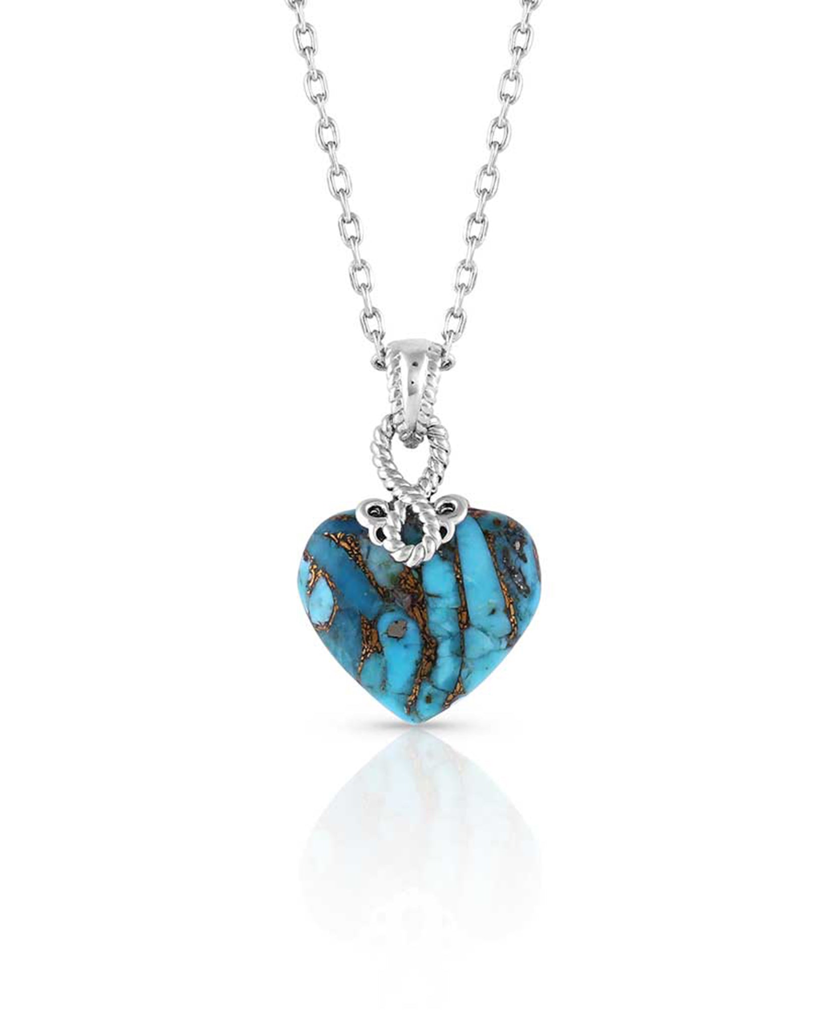 Untamable Heart of Stone Necklace by Montana Silversmiths from Skip’s Western Outfitters | MON-NC5189-O/S-REG