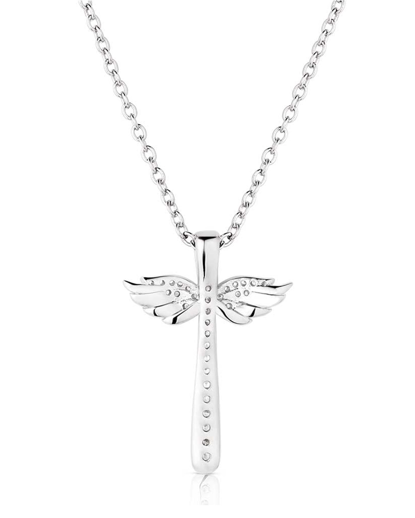 Wings Of Faith Cross Necklace - Nc6125