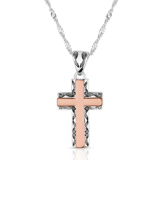 Faith Evermore Cross Necklace - Nc6470