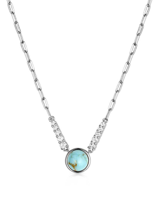 Desert Moonlight Turquoise Necklace - Nc6482