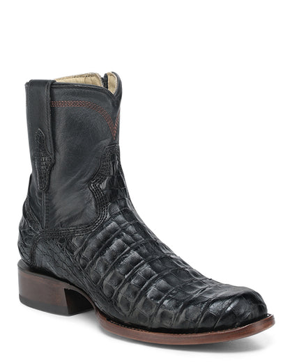 Men's Exotic Short Round Toe Western Boots - A4961 by Corral from Skip’s Western Outfitters | COR-A4961-080-D