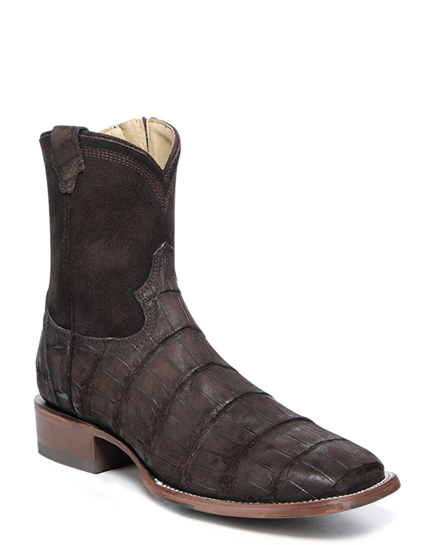 Men's Exotic Short Square Toe Western Boots by Corral from Skip’s Western Outfitters | COR-A4917-080-D