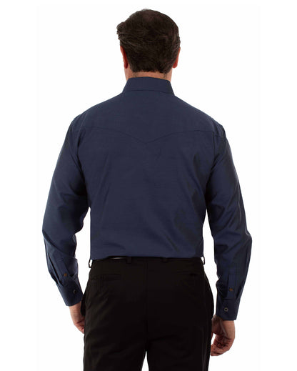 Men's Two-Toned Western Shirt