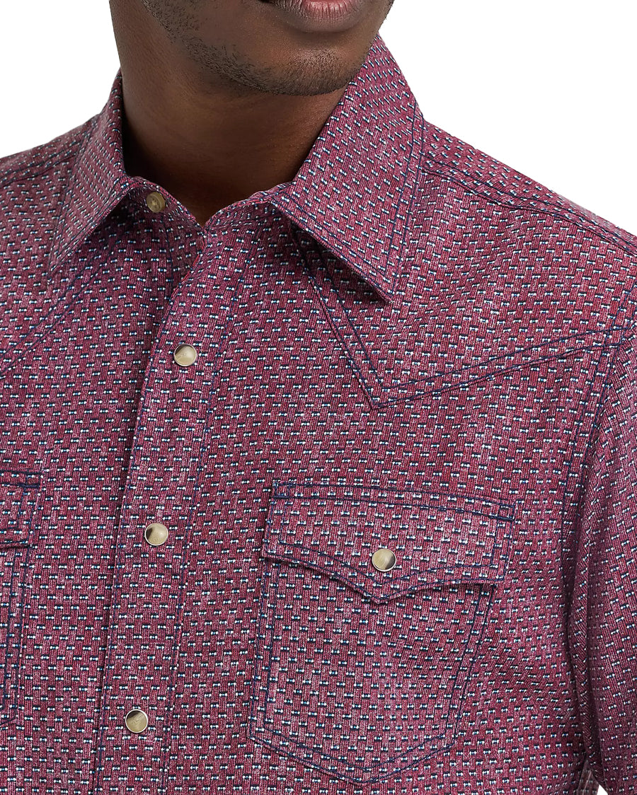 Men's Retro® Premium Long Sleeve Snap Shirt - Modern Fit - 112378797