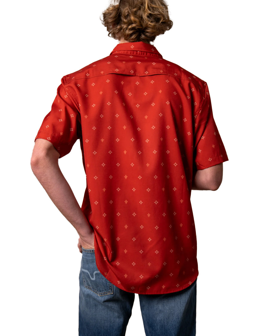 Men's Dunn Short Sleeve Western Shirt - Mds0000084-Rd001