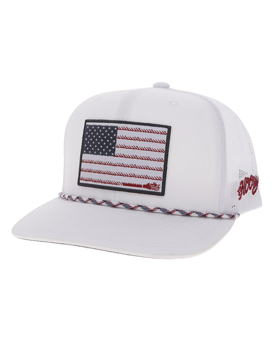 Liberty Roper 6-Panel Trucker Cap - 2610T-Wh