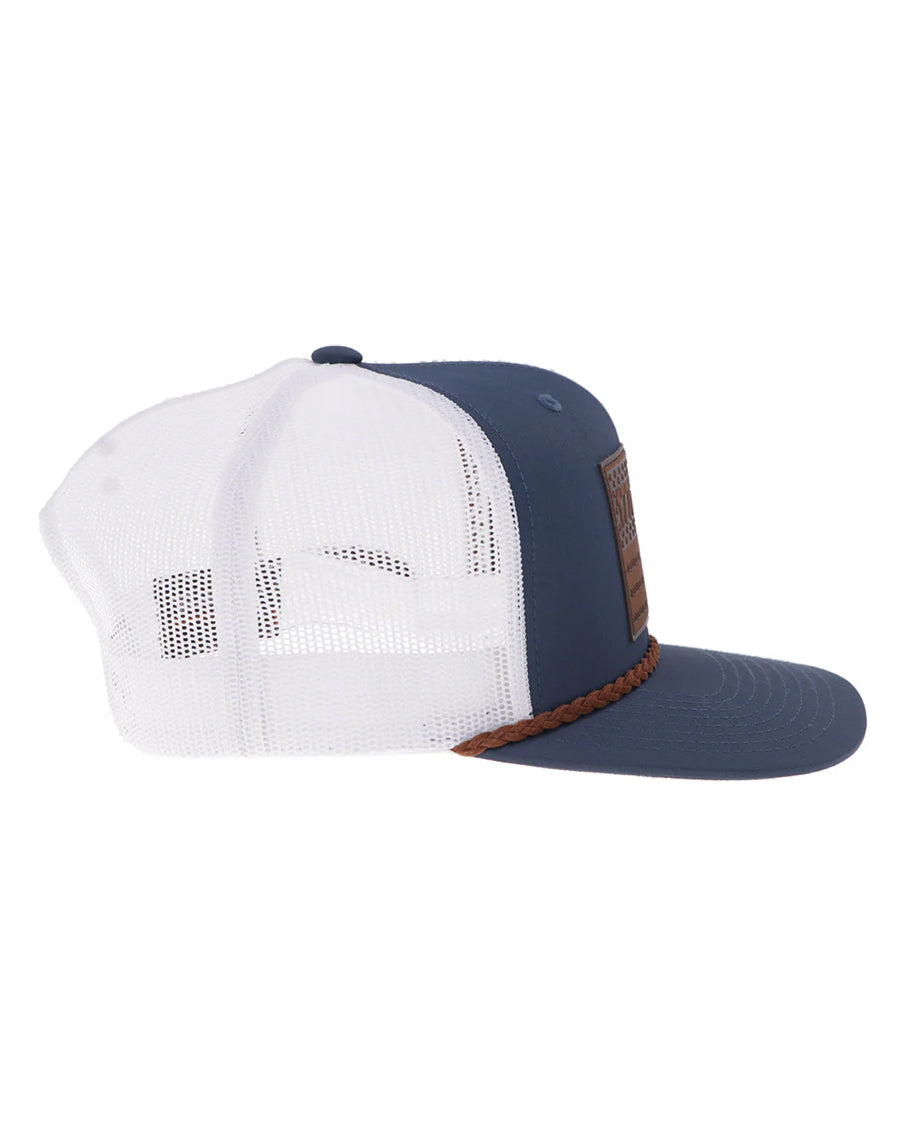 1776 Liberty Roper 6-Panel Trucker Cap - 2655T-Nvwh