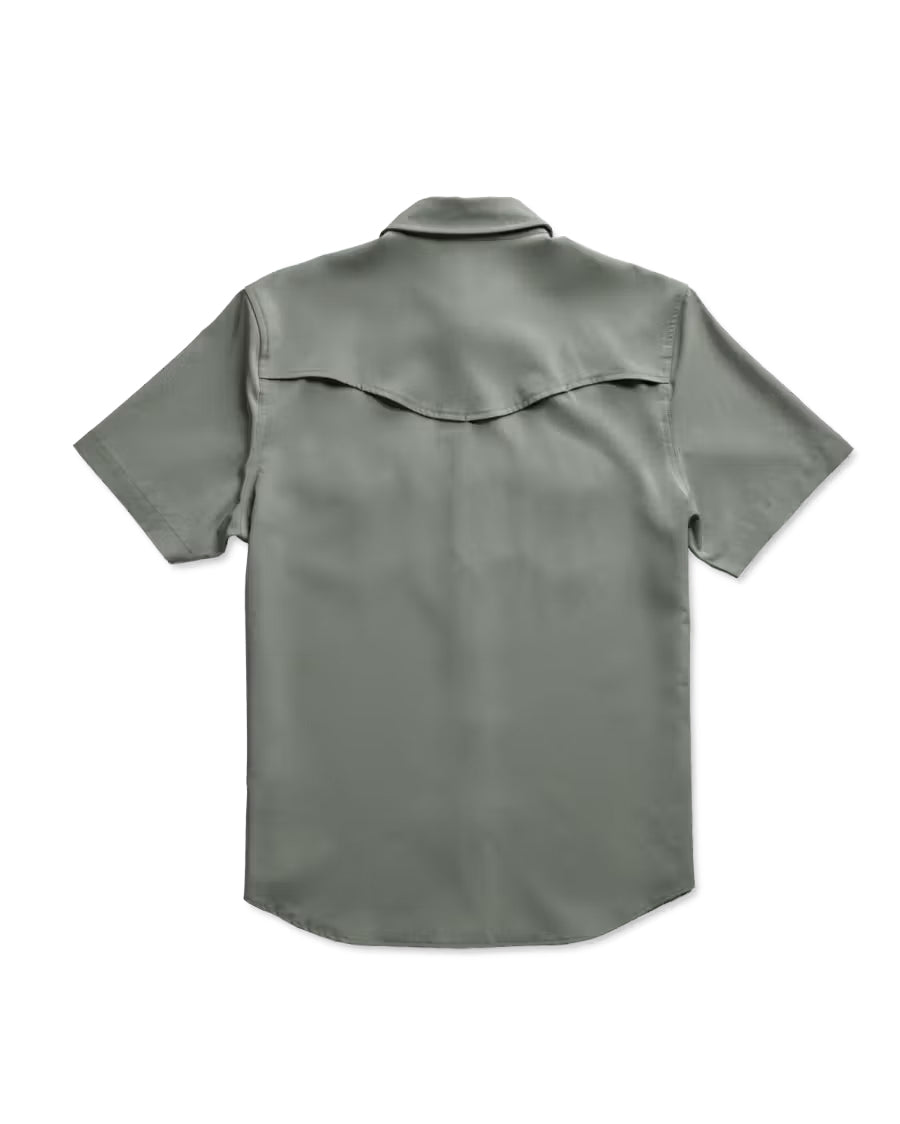 Tecovas Men's Performance Western Pearl Snap Short Sleeve Shirt