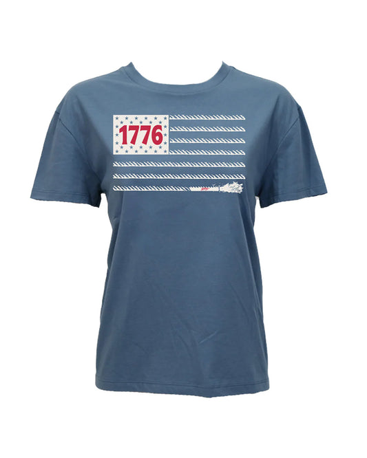 Women's 1776 Crew Neck T-Shirt - Ht2681Nv