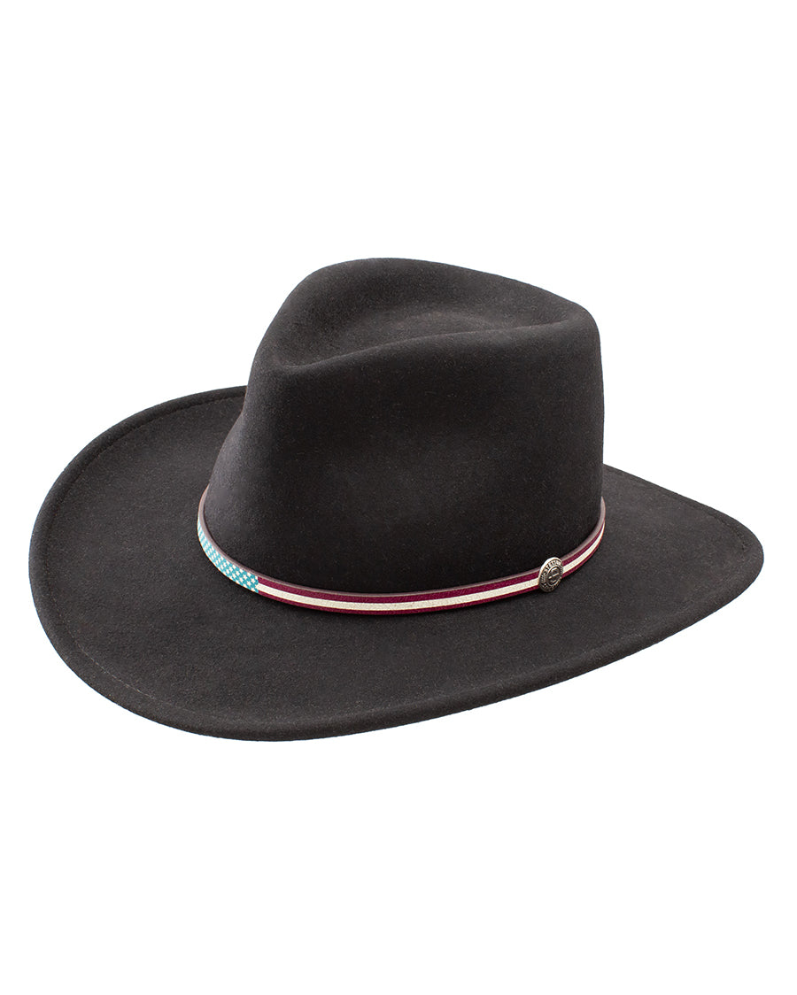 Limited Edition USA 250th Anniversary Bozeman Wool Western Hat - Twb250-8132-07 by Stetson Hats from Skip’s Western Outfitters | HAT-TWB250-8132-07-XS