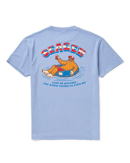 Men's Tubular Tee - Mtsu26Tublblu by Seager from Skip’s Western Outfitters | SEA-MTSU26TUBLBLU-S-FADED-DENIM