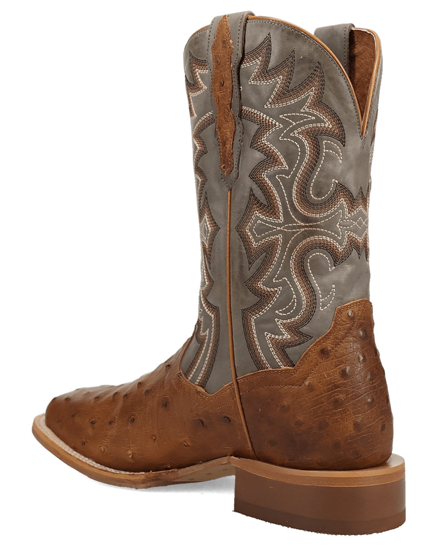 Men's Drayden Full Quill Ostrich Western Boots - Dp5267