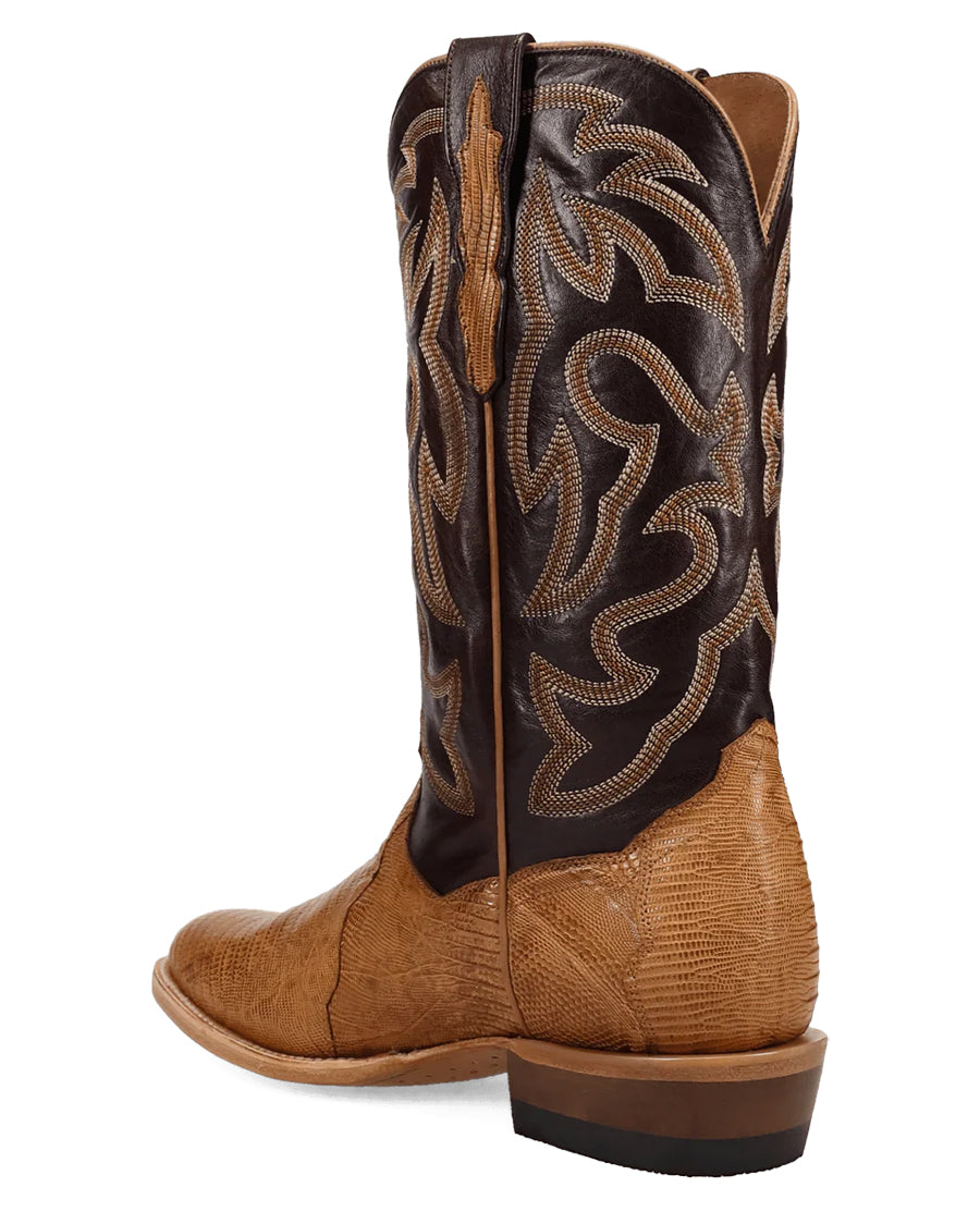 Men's Spurline Teju Lizard Western Boots - Dp7145