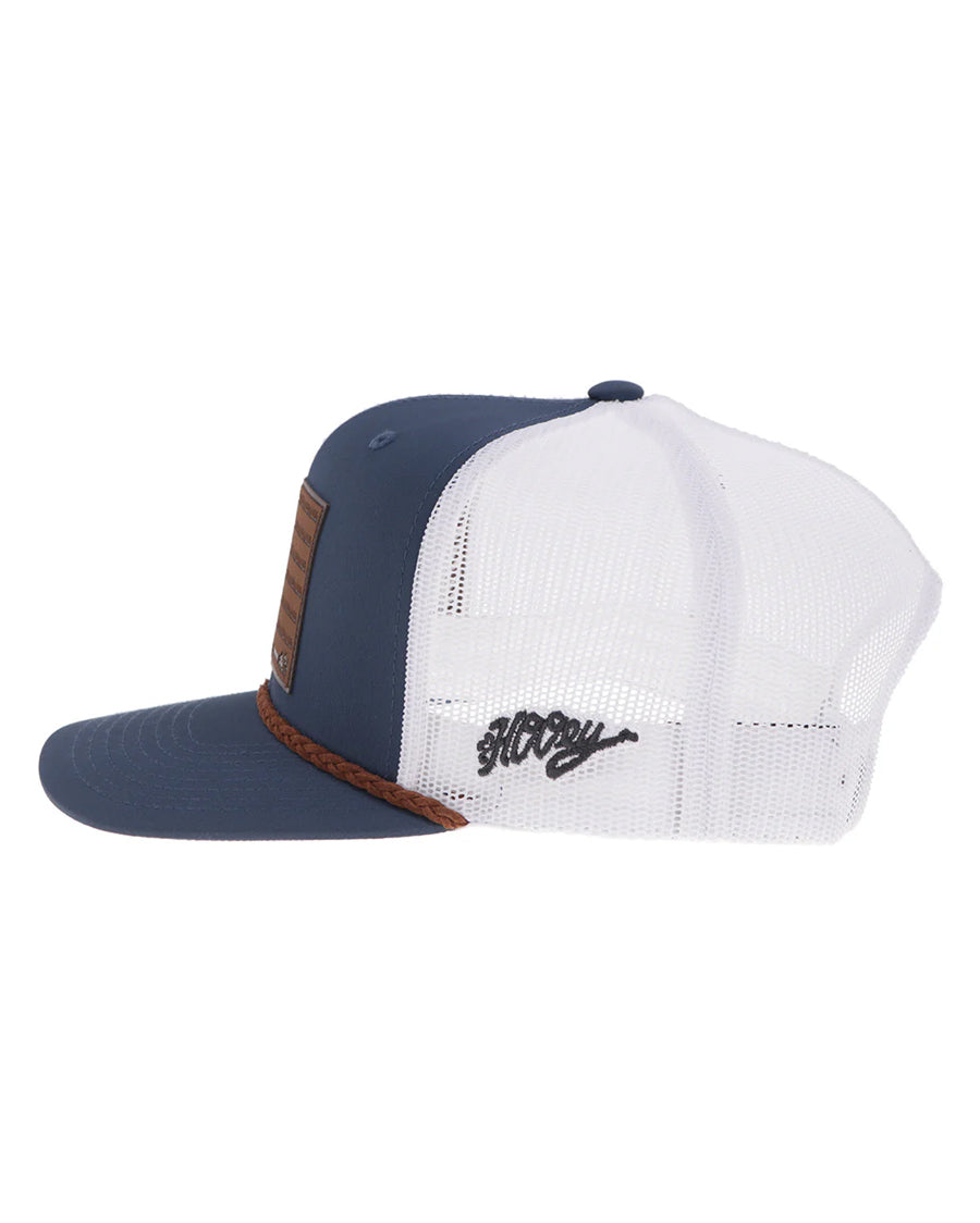1776 Liberty Roper 6-Panel Trucker Cap - 2655T-Nvwh