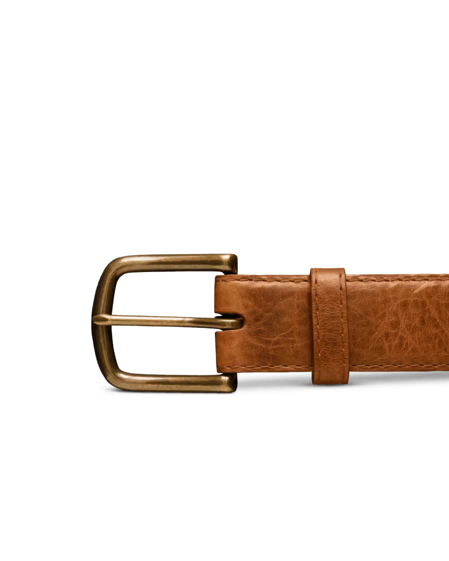 Men's Bison Belt - 30336-Tan
