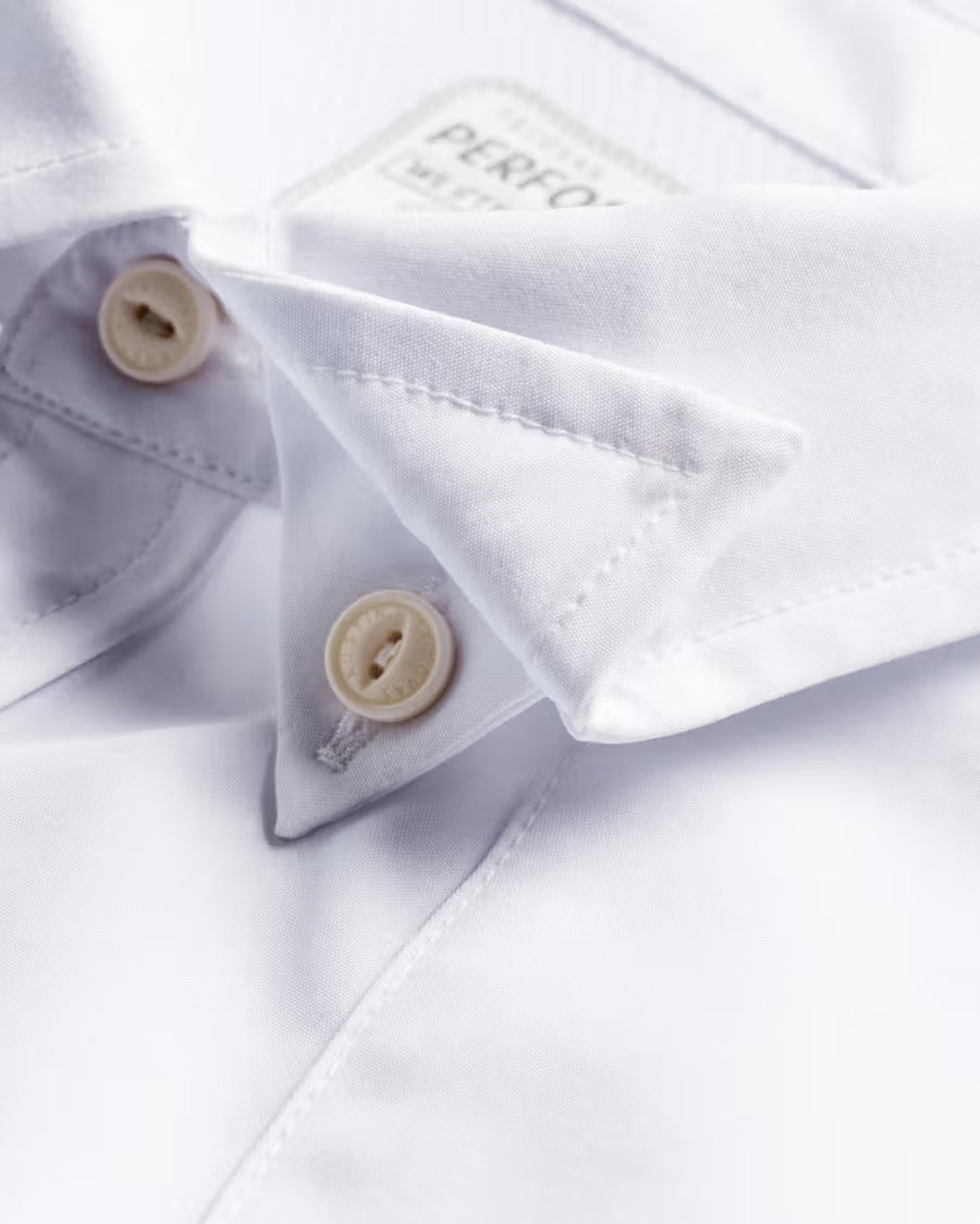 Men's Performance Short Sleeve Western Pearl Snap Shirt - 40364-Wht
