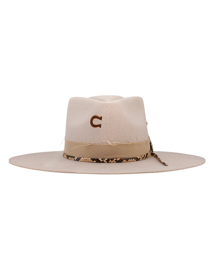 Women's Spear Point Wool Western Hat