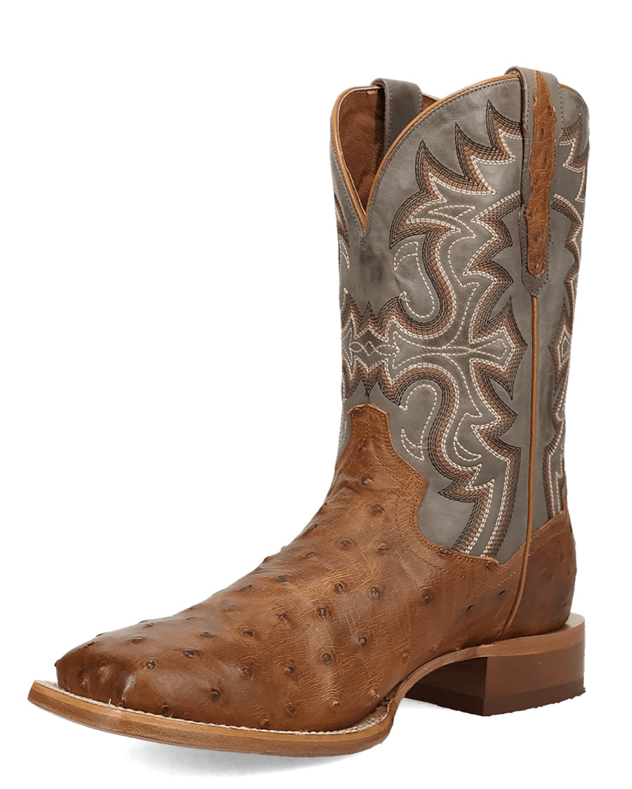 Men's Drayden Full Quill Ostrich Western Boots - Dp5267