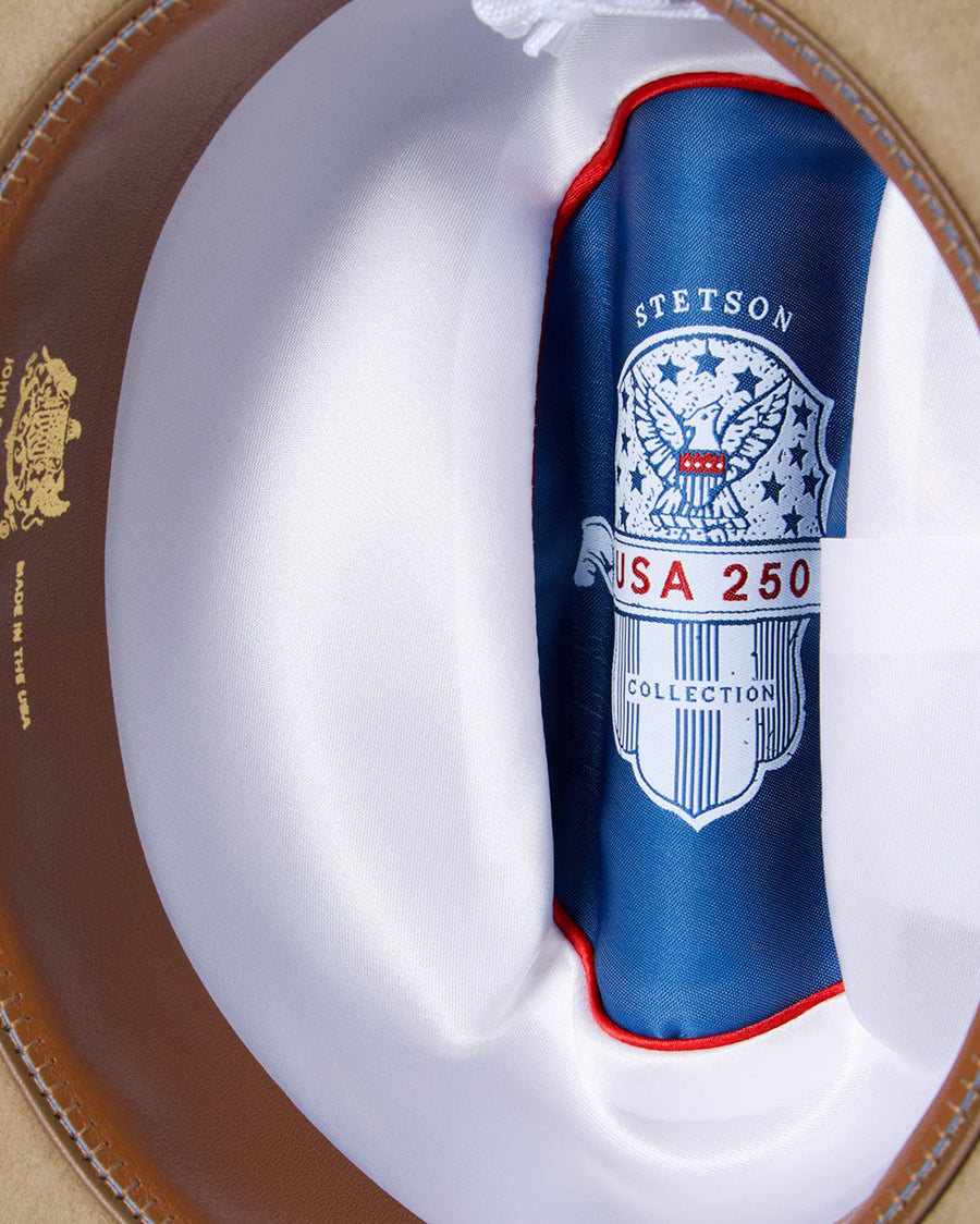 Limited Edition USA 250th Anniversary Open Road 6X Fur Felt Western Hat - Sfo250B0526-62