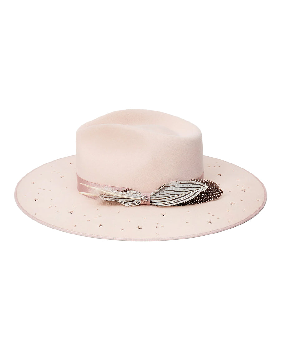 Women's Night Sky Wool Fedora - XWNGSKS1040-PP