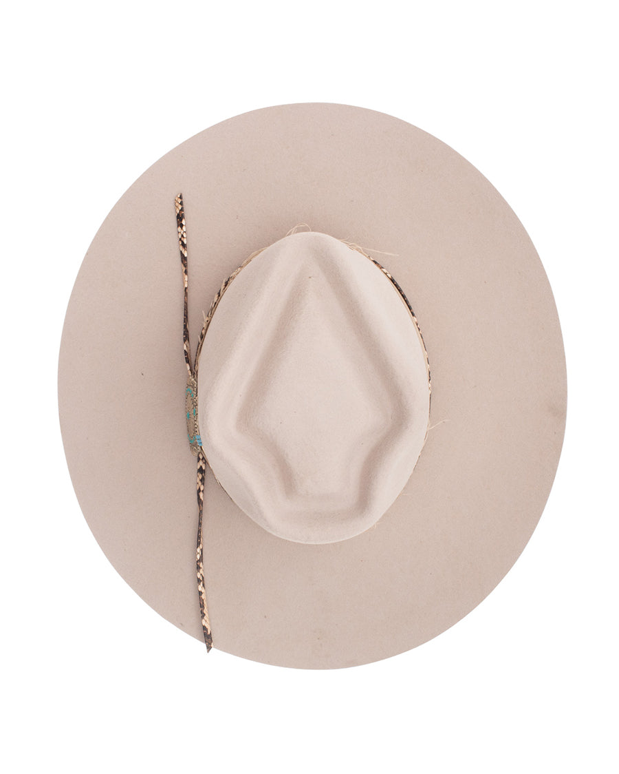 Women's Spear Point Wool Western Hat