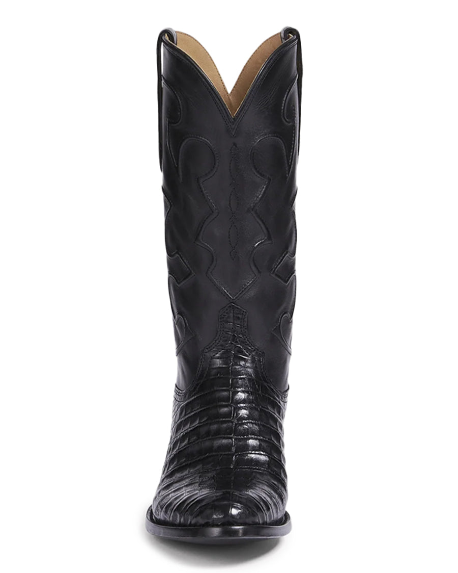 Men's Charles Caiman Crocodile Belly Boots