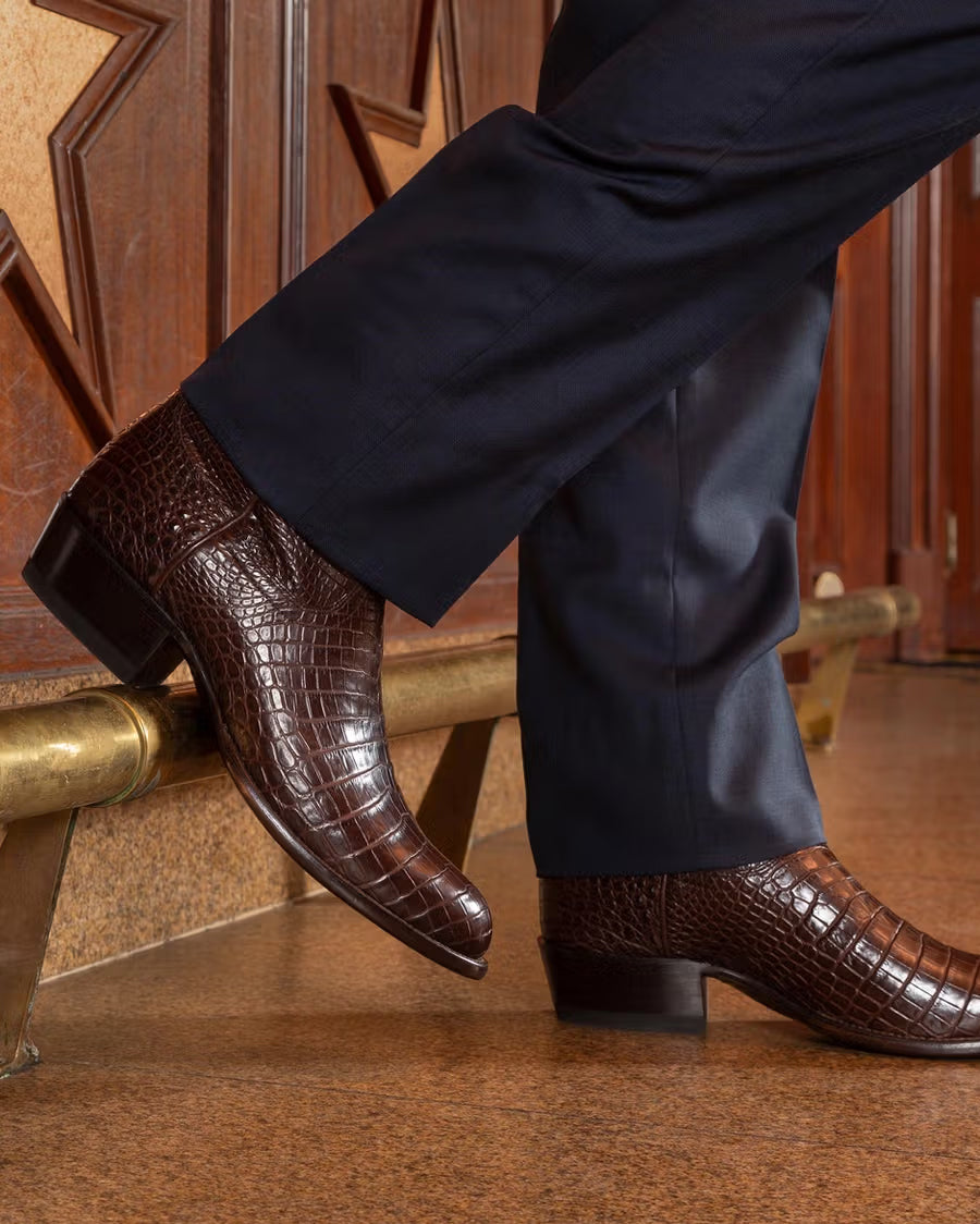 Men's The Marshall Exotic Western Boots - 10037-Cof