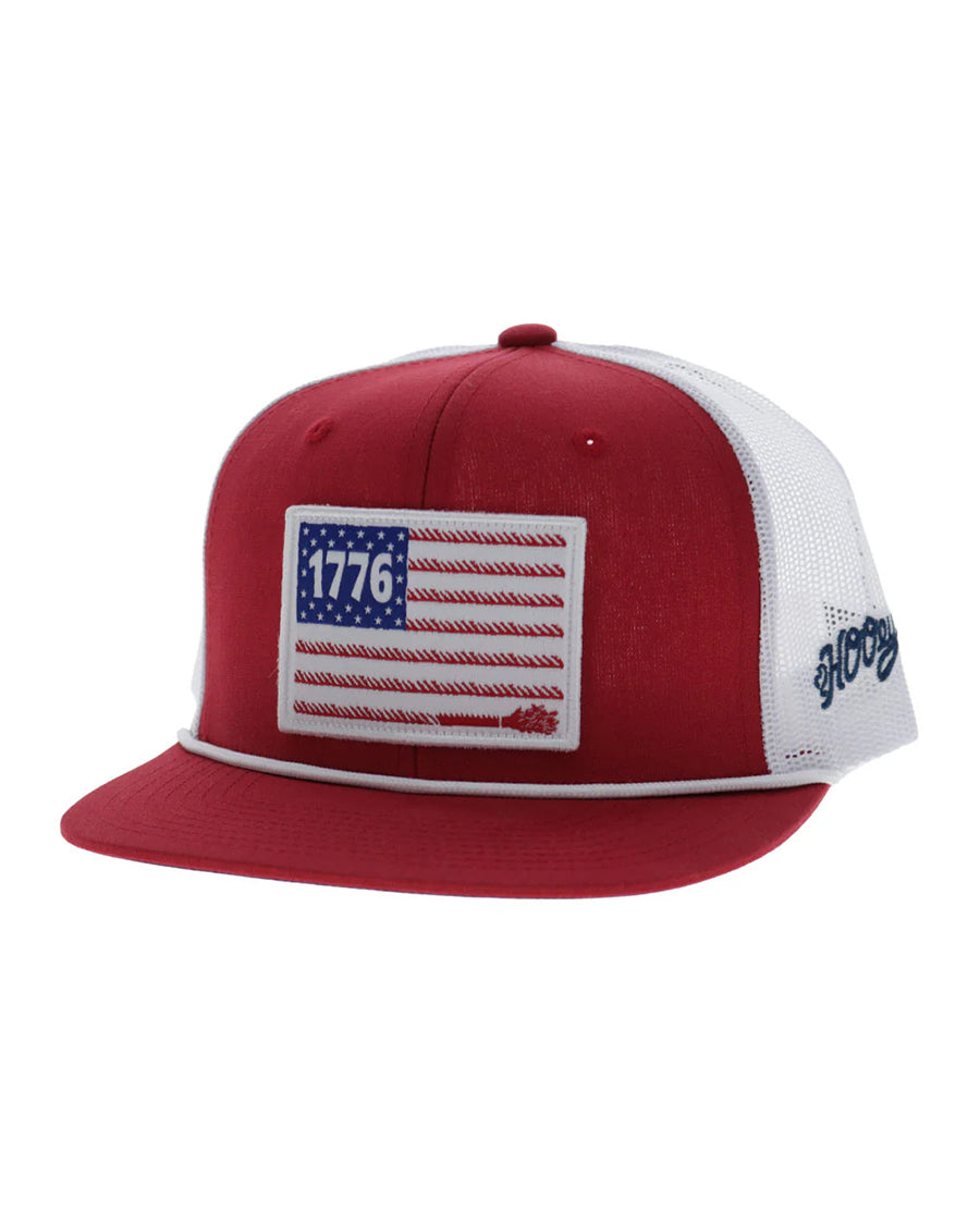 1776 Liberty Roper 6-Panel Trucker Cap - 2655T-Rdwh