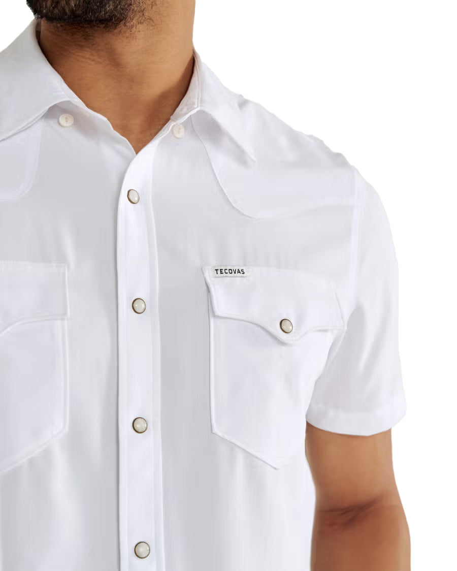 Men's Performance Short Sleeve Western Pearl Snap Shirt - 40364