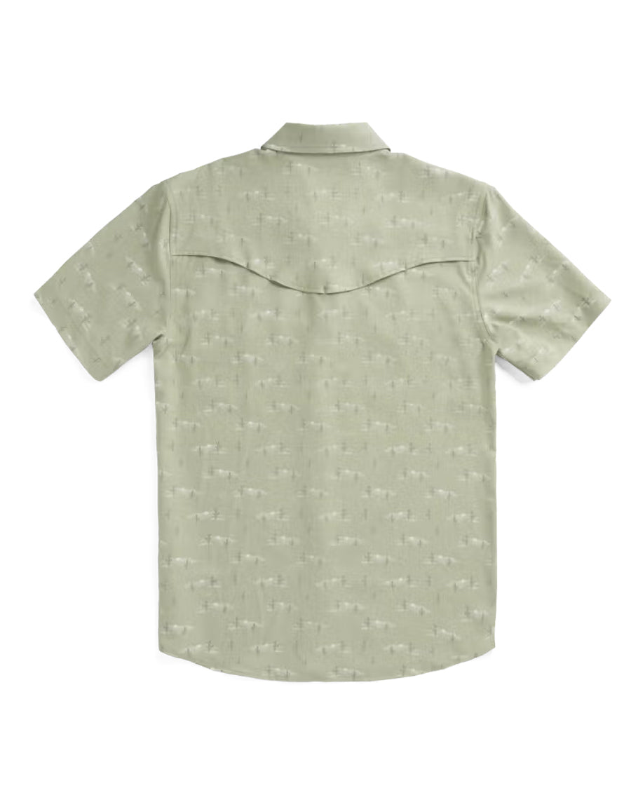 Men's Performance Western Pearl Snap Short Sleeve Shirt - 40364-Dls