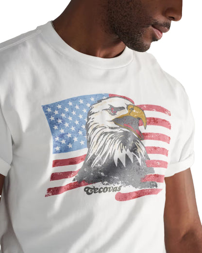 Tecovas Men's Eagle Tee - 61123-Bmt