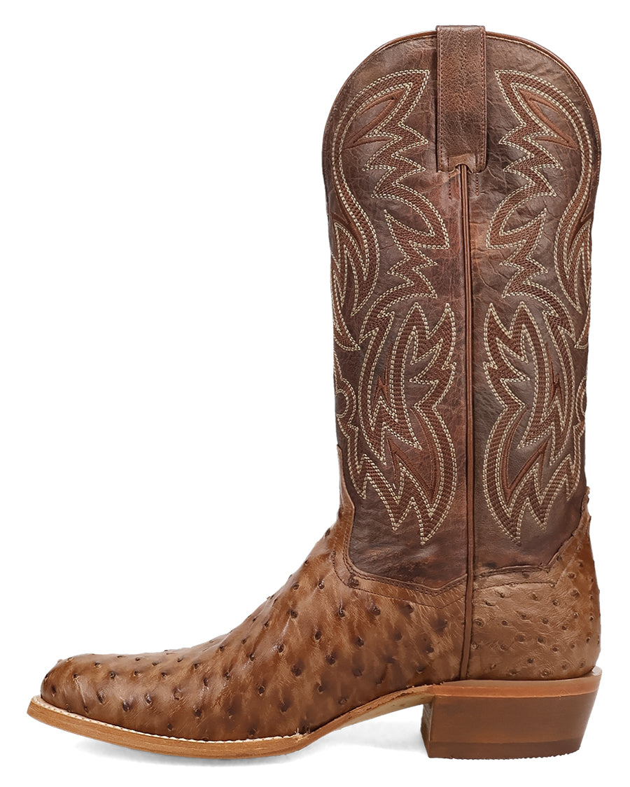 Men's Gauge Full Quill Ostrich Western Boots - Dp7130