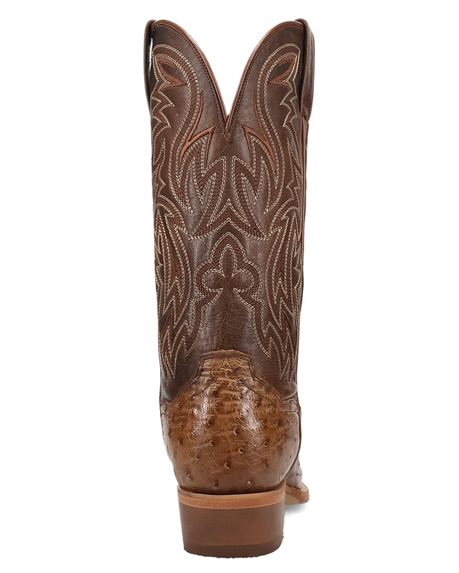 Men's Gauge Full Quill Ostrich Western Boots - Dp7130