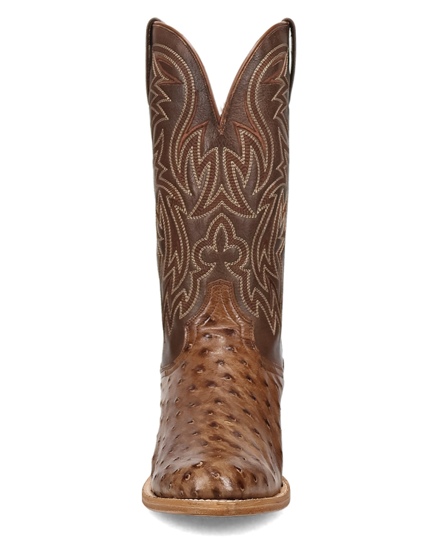 Men's Gauge Full Quill Ostrich Western Boots - Dp7130